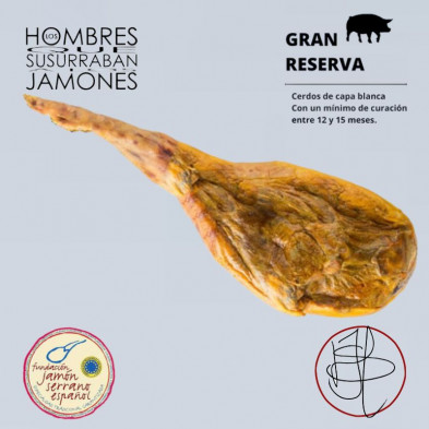 Jamón Serrano Reserva  Cortado y Envasado al Vacío
