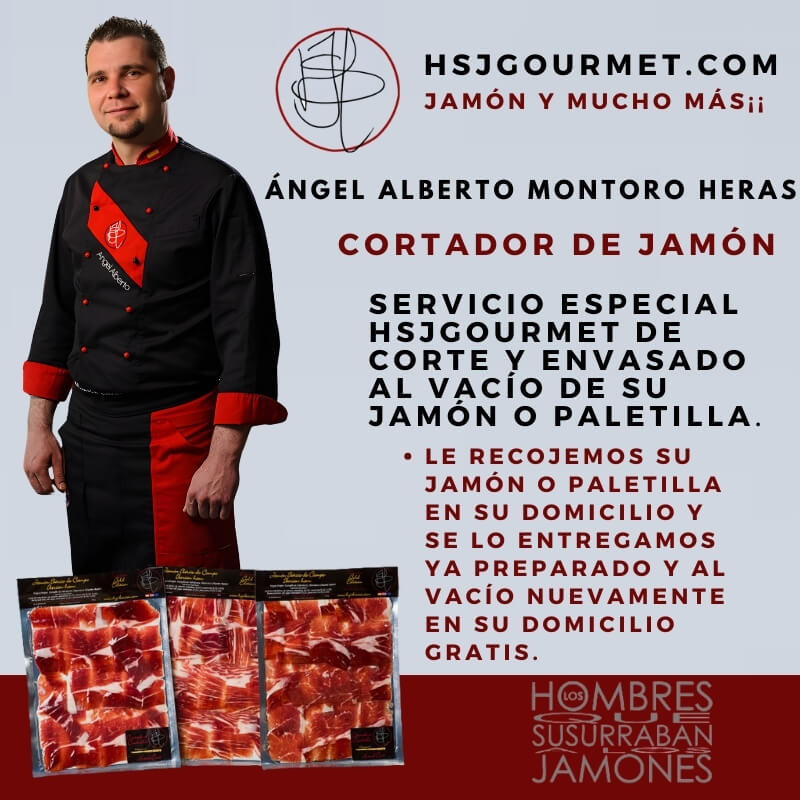 Corte y envasado al vacío de Jamón
