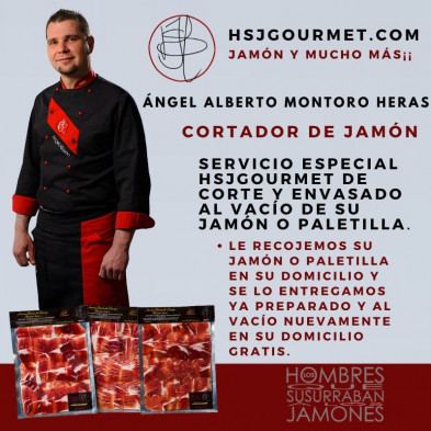 Corte y envasado al vacío de Jamón